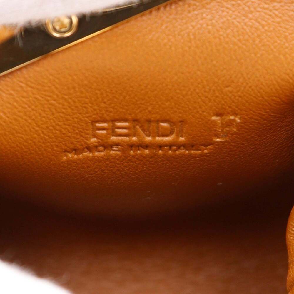 FENDI Brown Leather Shoulder Bag - Picture 15 of 16
